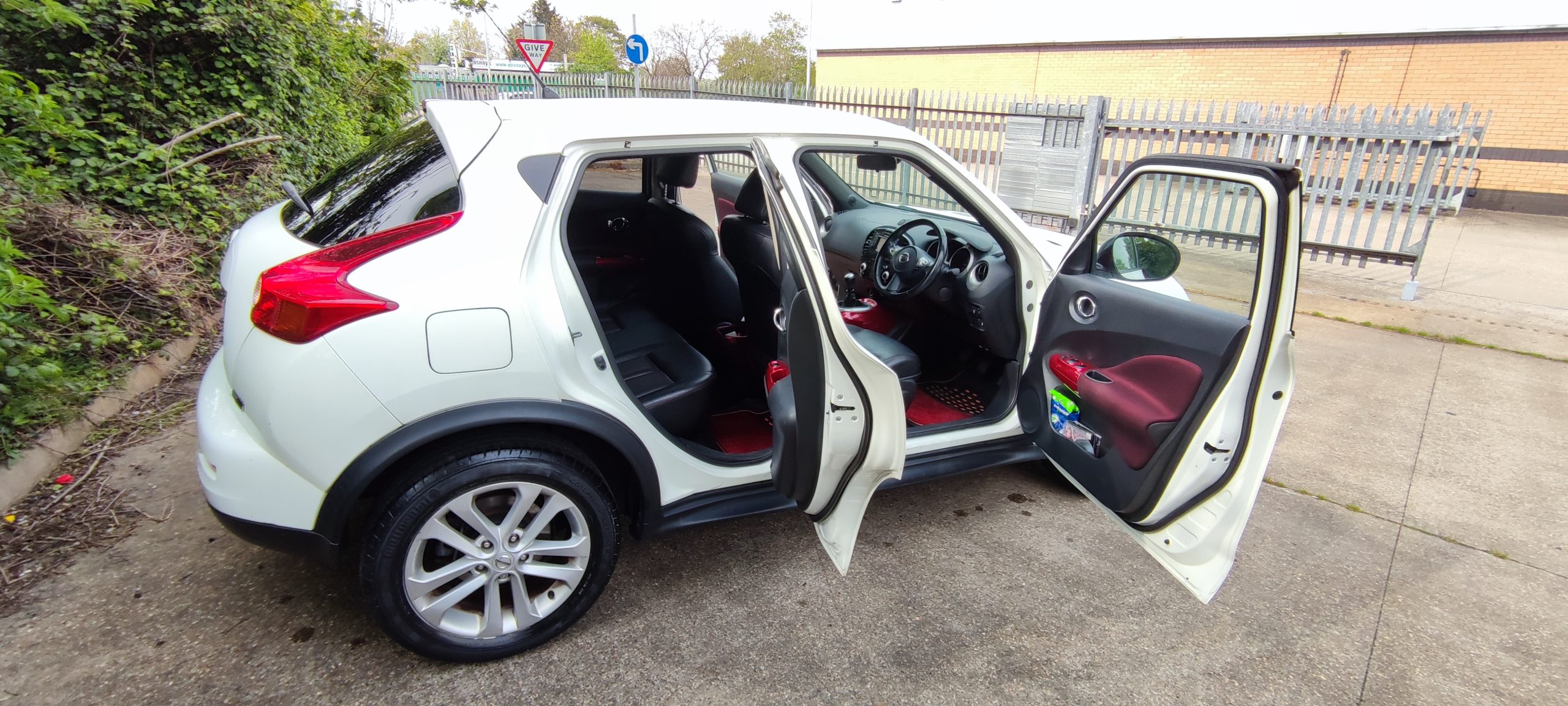 NISSAN TEKNA DCI WHITE 2012