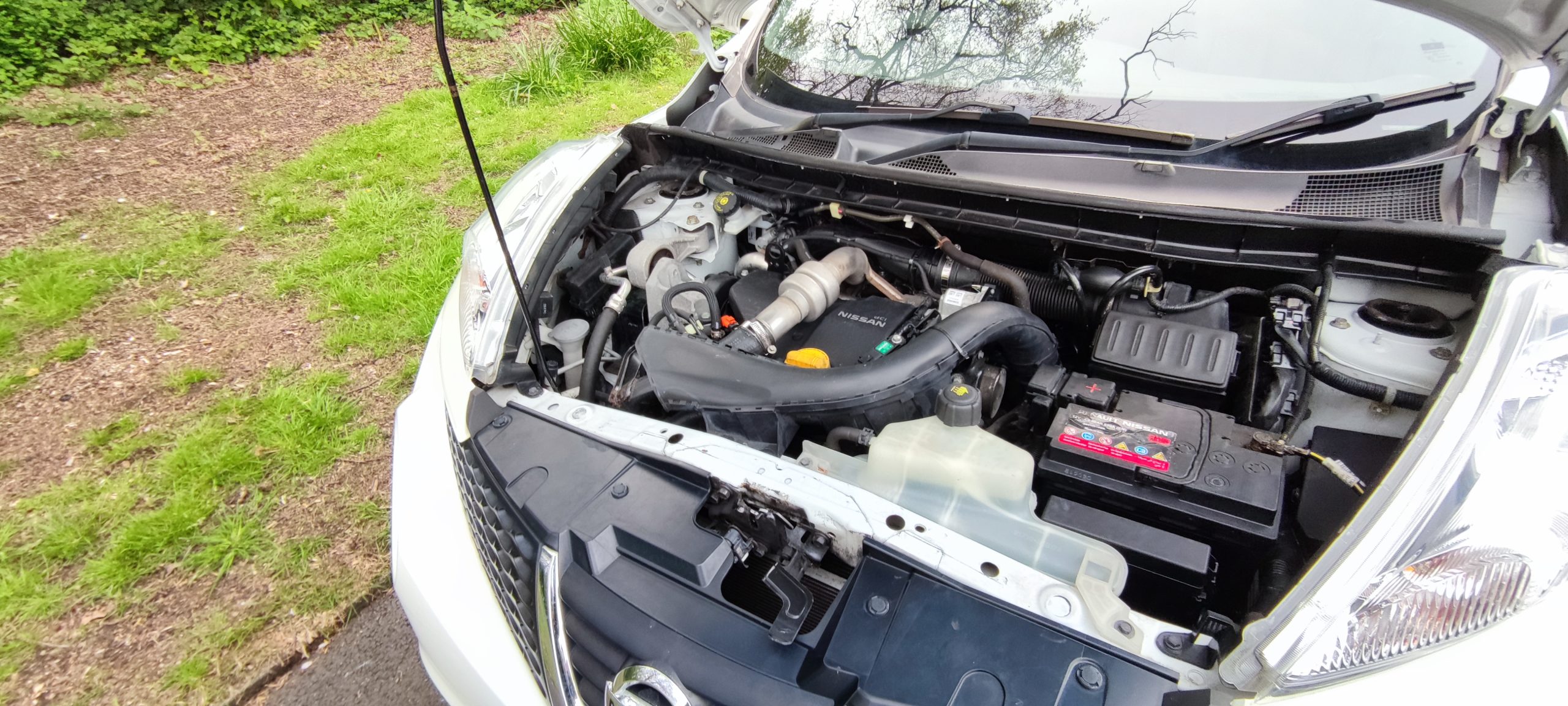 NISSAN TEKNA DCI WHITE 2012