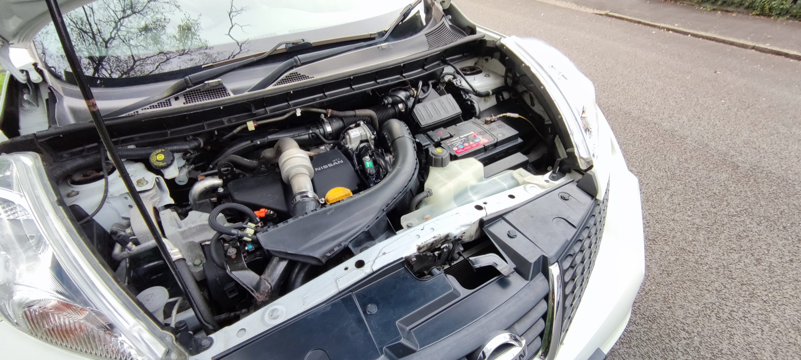 NISSAN TEKNA DCI WHITE 2012