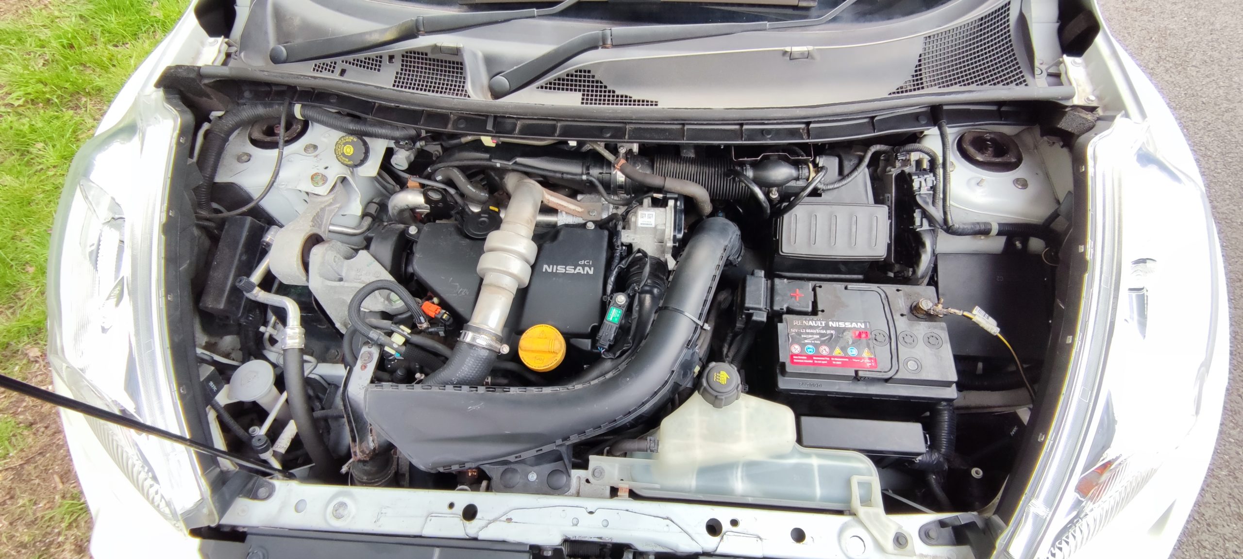 NISSAN TEKNA DCI WHITE 2012